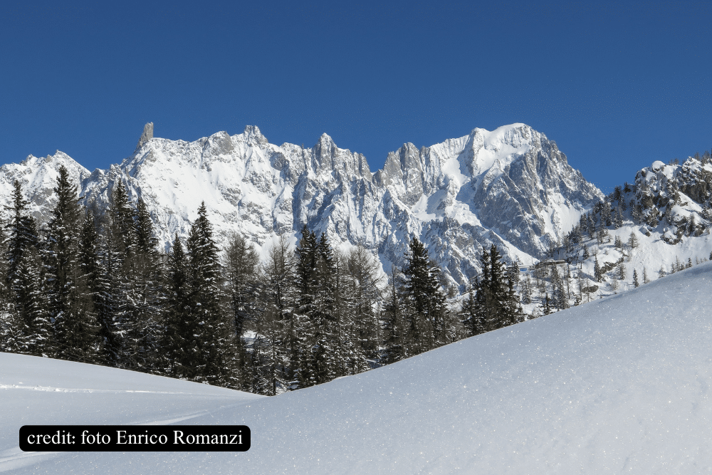 Dente Gigante e Grandes Jorasses (foto Enrico Romanzi)